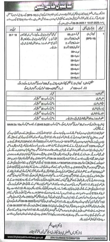 Computer Operator Jobs Advertisement 2025