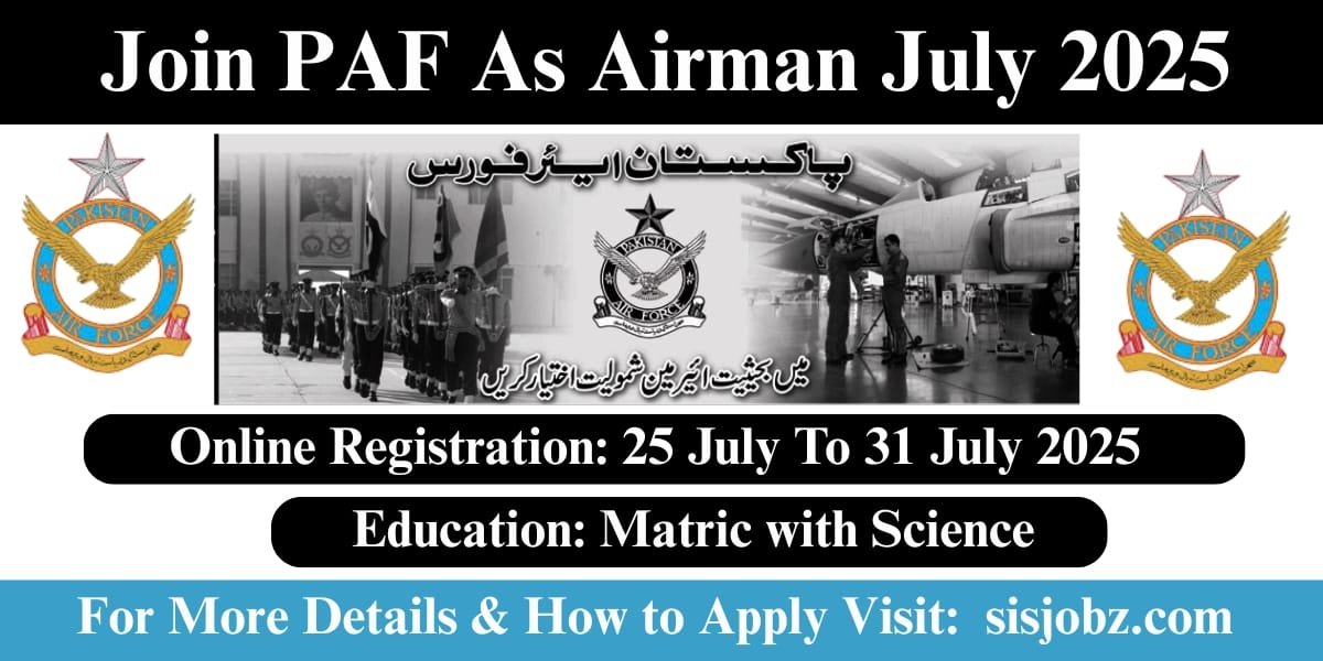 Join PAF Jobs 2025