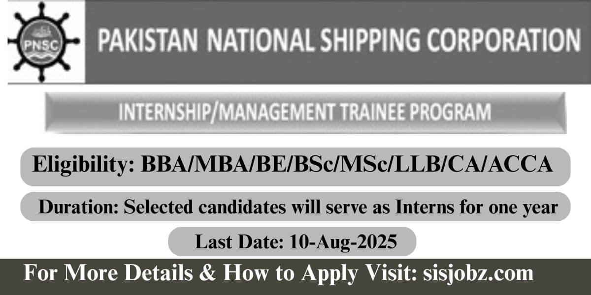 PNSC Internship Program 2025