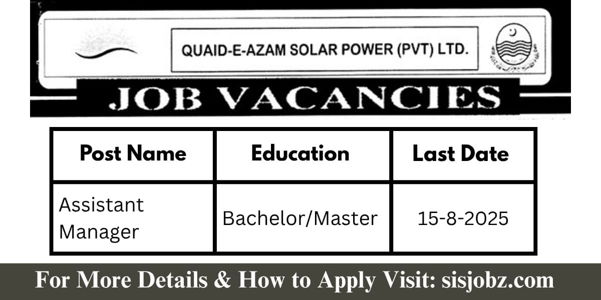 Quaid‑e‑Azam Solar Power Pvt. Ltd.