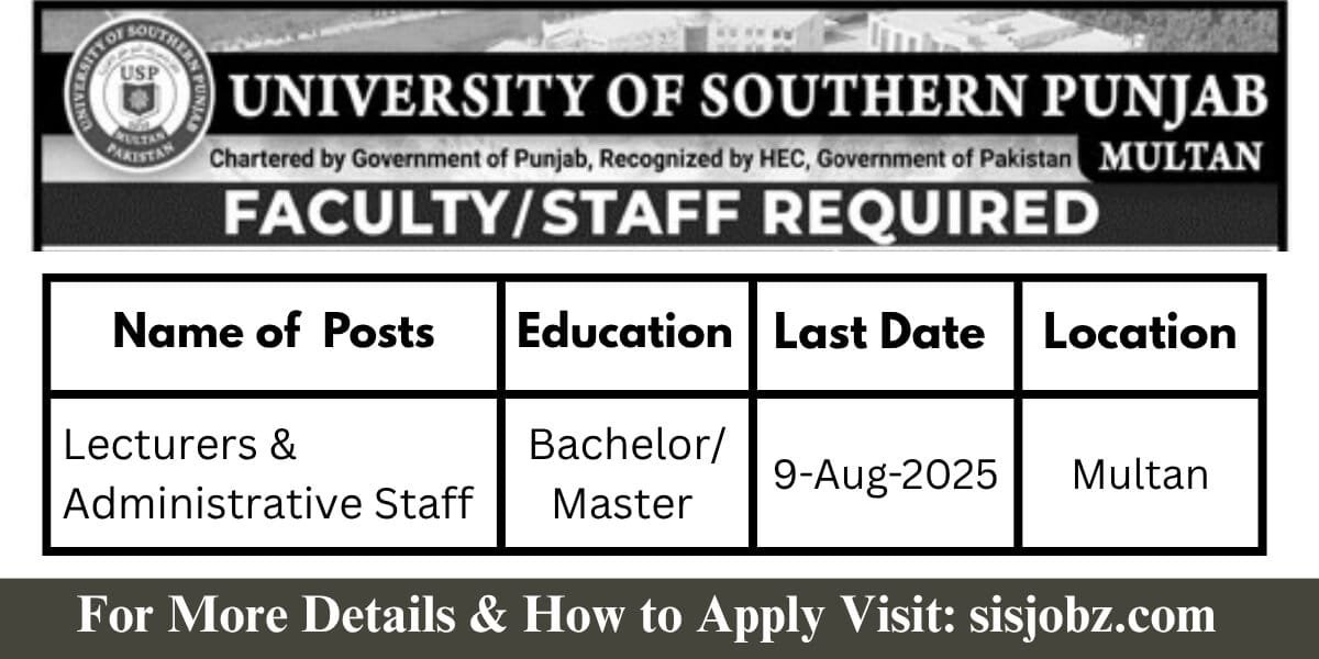 University of Southern Punjab USP Multan